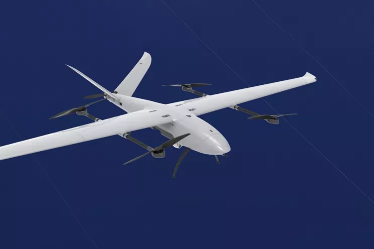 C39 electric vertical takeoff and landing fixed wing unmanned aerial vehicle: redefining safety and efficiency in aerial solutions